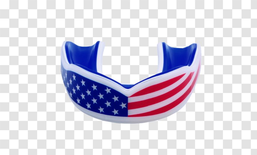 Mouthguard Boxing American Football Lacrosse Sport - Blue Transparent PNG