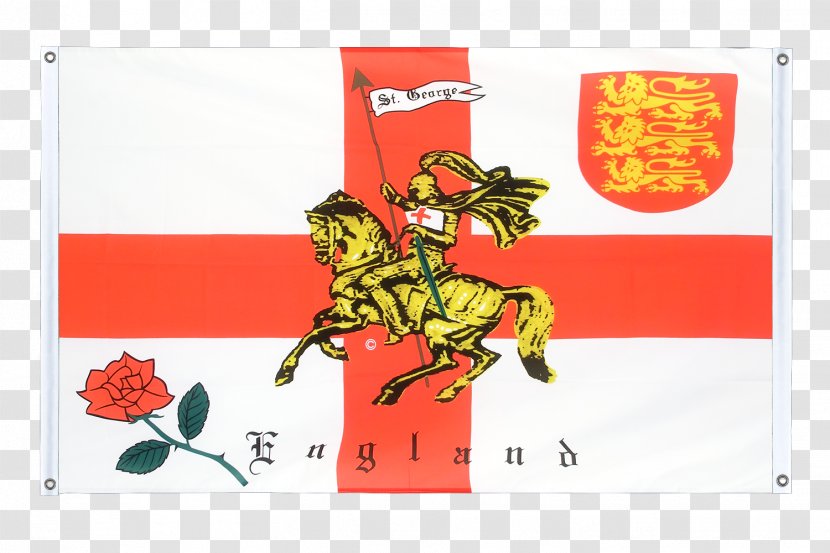 Saint George's Cross Flag Of England Day In - Georgia Transparent PNG