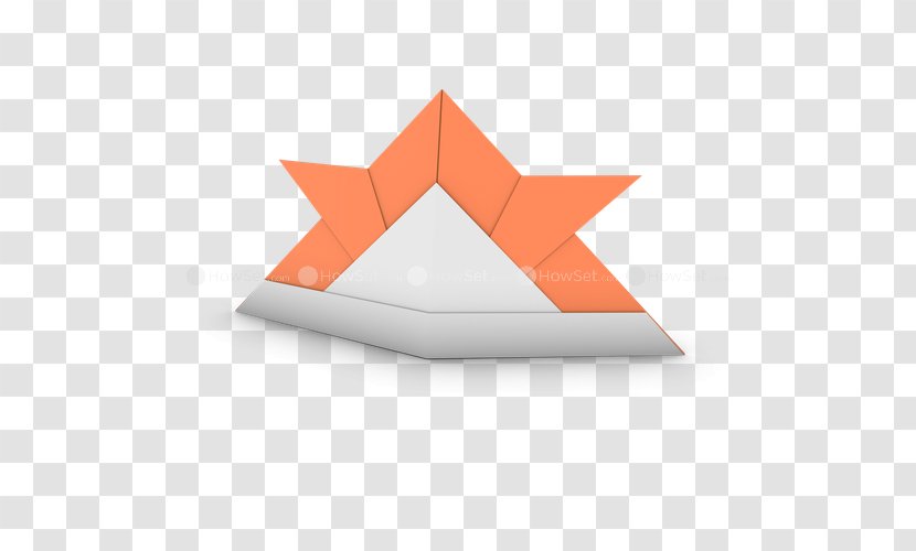 Origami Paper How To Make Crane - Triangle - Fold Transparent PNG