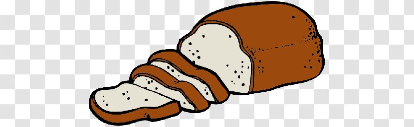 Banana Bread Loaf White Clip Art - Cliparts Transparent PNG