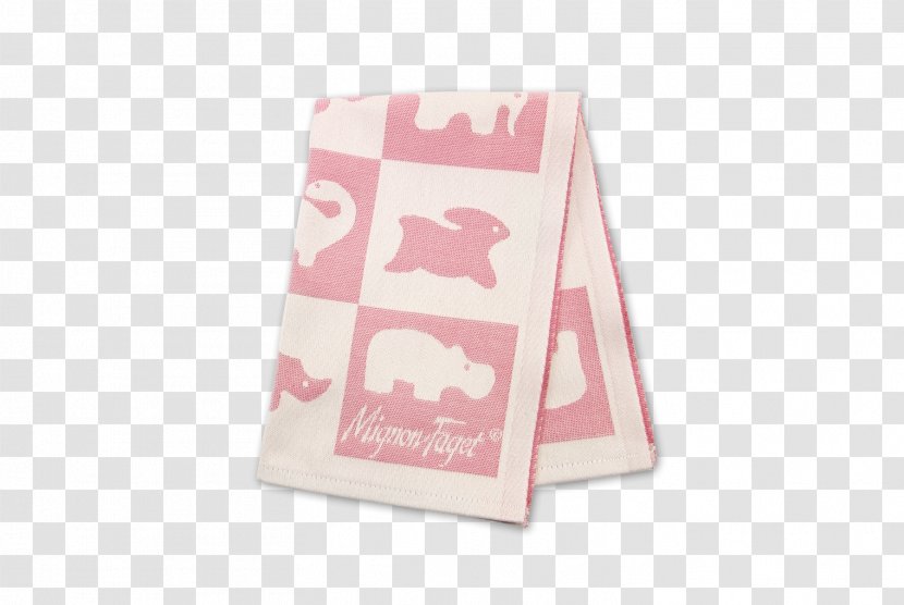 Textile Animal Cracker Pink M Eructation Mignon Faget - Cloth Transparent PNG