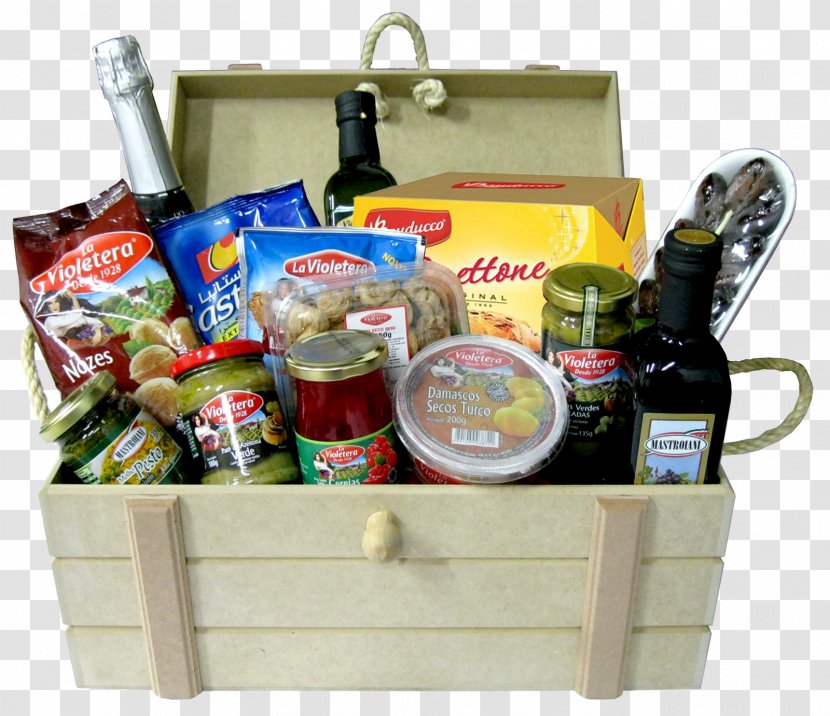 Food Gift Baskets Hamper Plastic Natal - Odds - Cesta Transparent PNG