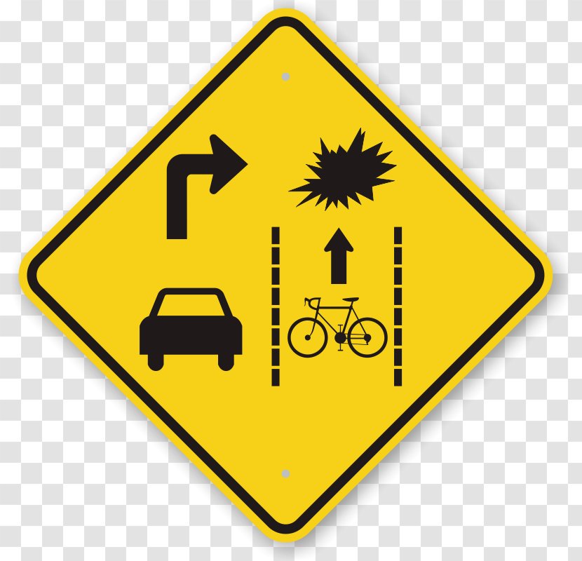 Traffic Sign Road Warning Transparent PNG