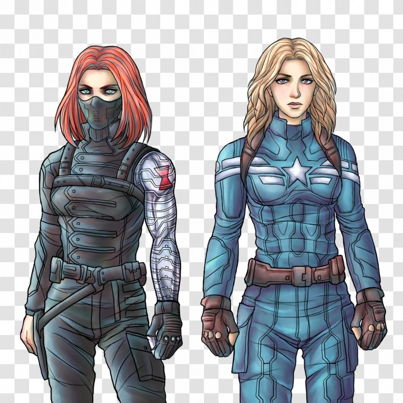 Black Widow Bucky Barnes Sharon Carter Captain America Transparent PNG