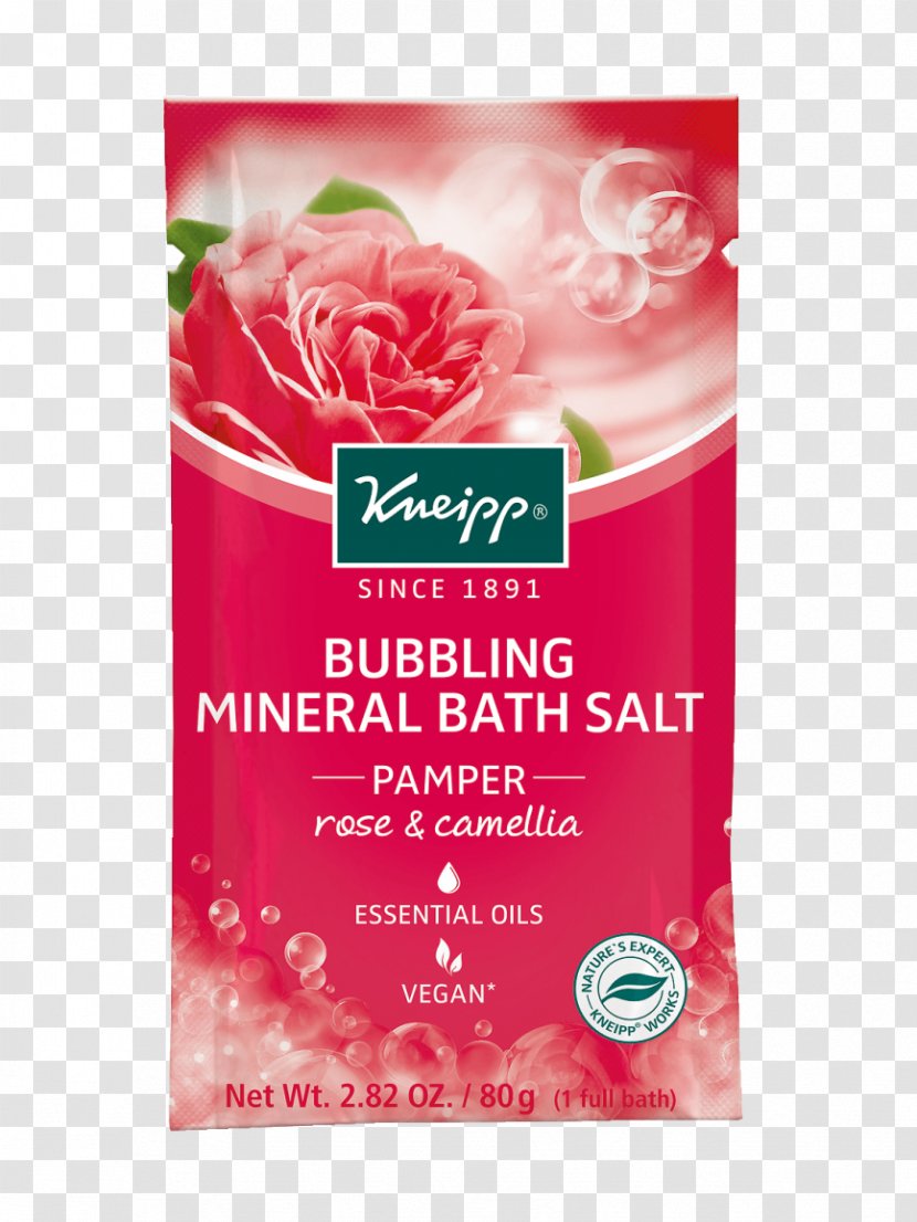 Bath Salts Mineral Skin Oil Sea Salt - Food - Watercolor Camellia Transparent PNG