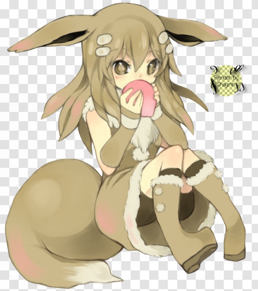Pokémon X And Y Eevee Sylveon May - Silhouette - Snuggle Transparent PNG