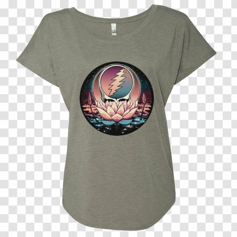 T-shirt Hoodie Dolman Sleeve Grateful Dead - Shirt Transparent PNG