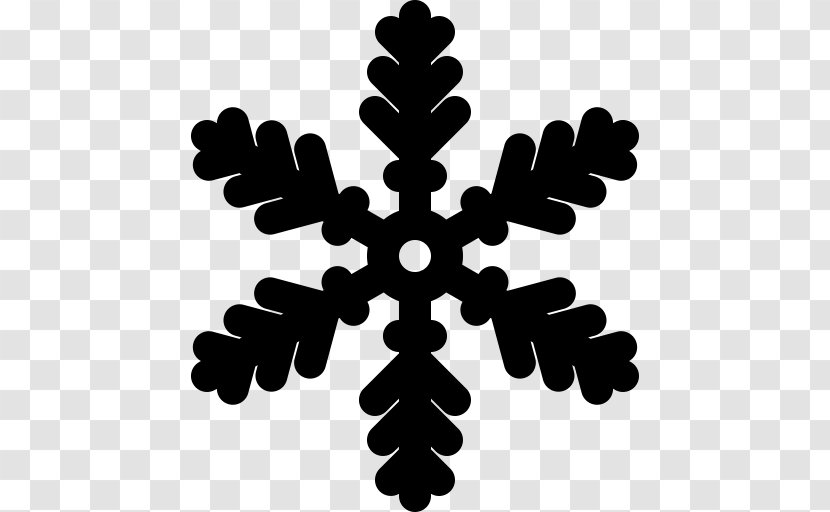 Snowflake Freezing - Silhouette Transparent PNG