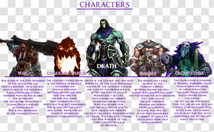 Darksiders III Xbox 360 Death - Fictional Character - Colored Dust Transparent PNG