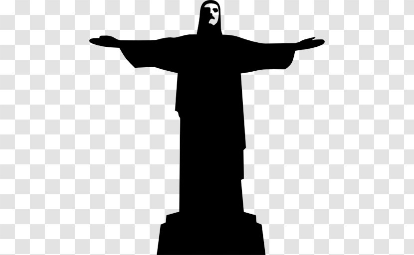 Christ The Redeemer Corcovado Royalty-free - Silhouette - Jesus Transparent PNG