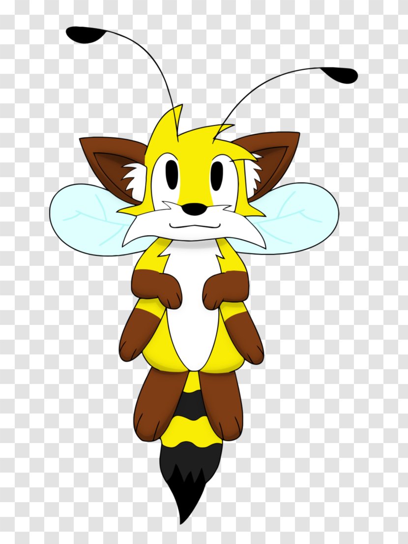 Honey Bee Clip Art Insect Drawing - Membrane Winged - Character Transparent PNG