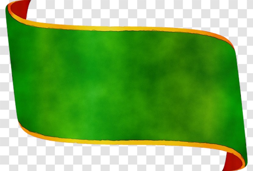 Green Flag Clip Art Rectangle - Watercolor Transparent PNG