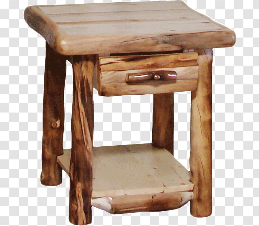 Wood Stain Hardwood - Furniture - Side Table Transparent PNG