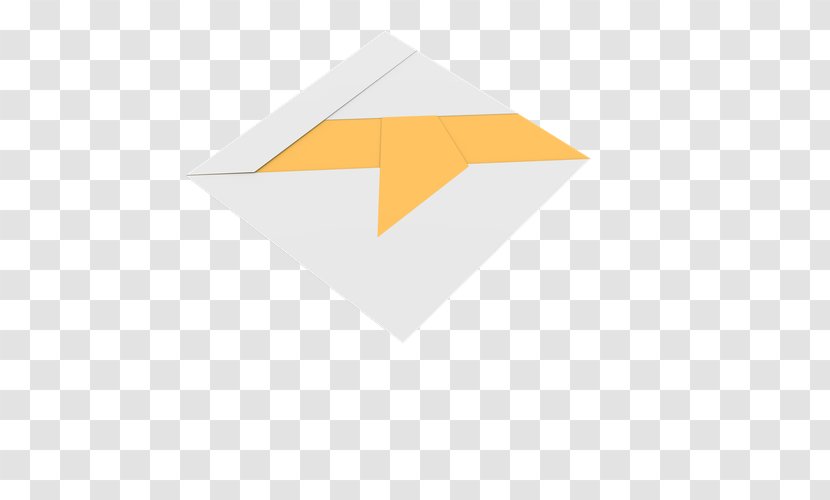 Logo Line Angle Brand - Yellow Transparent PNG