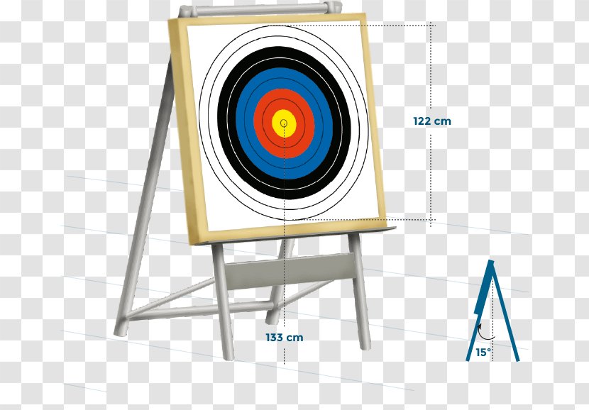 Target Archery Bow And Arrow Tiro Con Arco Diana Shooting Sport - Recreation Transparent PNG