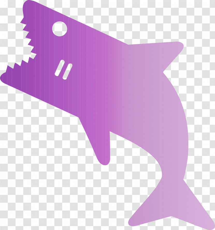 Fin Pink Dolphin Transparent PNG