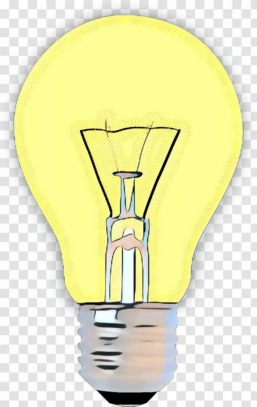 Light Bulb Cartoon - Lighting - Electricity Compact Fluorescent Lamp Transparent PNG