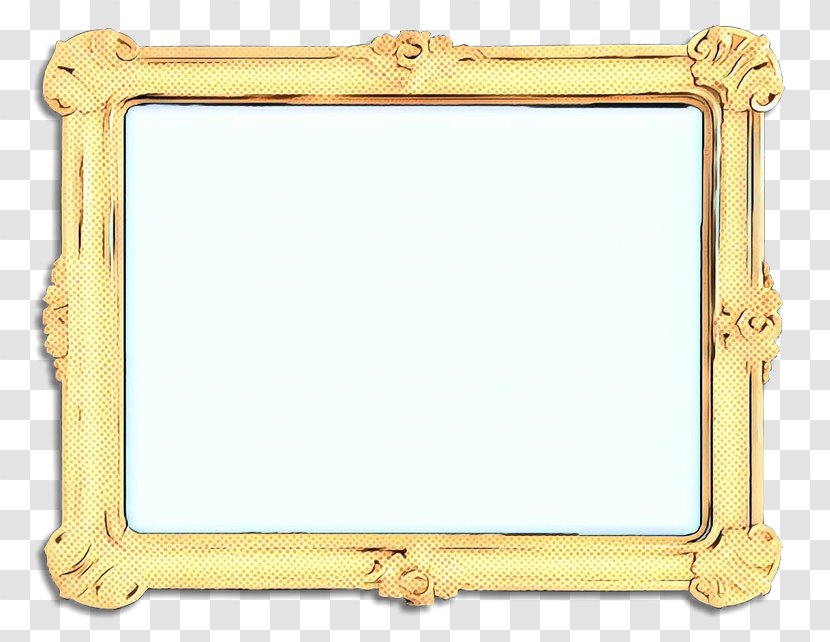 Retro Background Frame - Metal Picture Transparent PNG