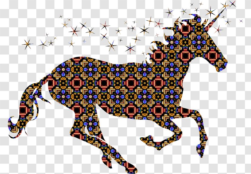 Horse Unicorn Silhouette Clip Art - Legendary Creature Transparent PNG