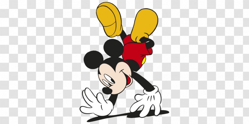Mickey Mouse Minnie Donald Duck Mortimer - Yellow - Cartoon Plane Transparent PNG