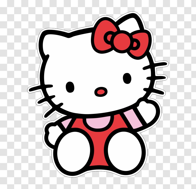 Hello Kitty Online Drawing - Silhouette - Asian Baby Transparent PNG