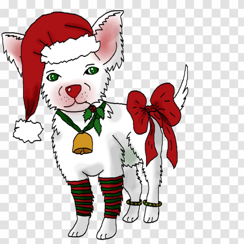 Christmas Ornament Canidae Santa Claus Dog - Frame Transparent PNG