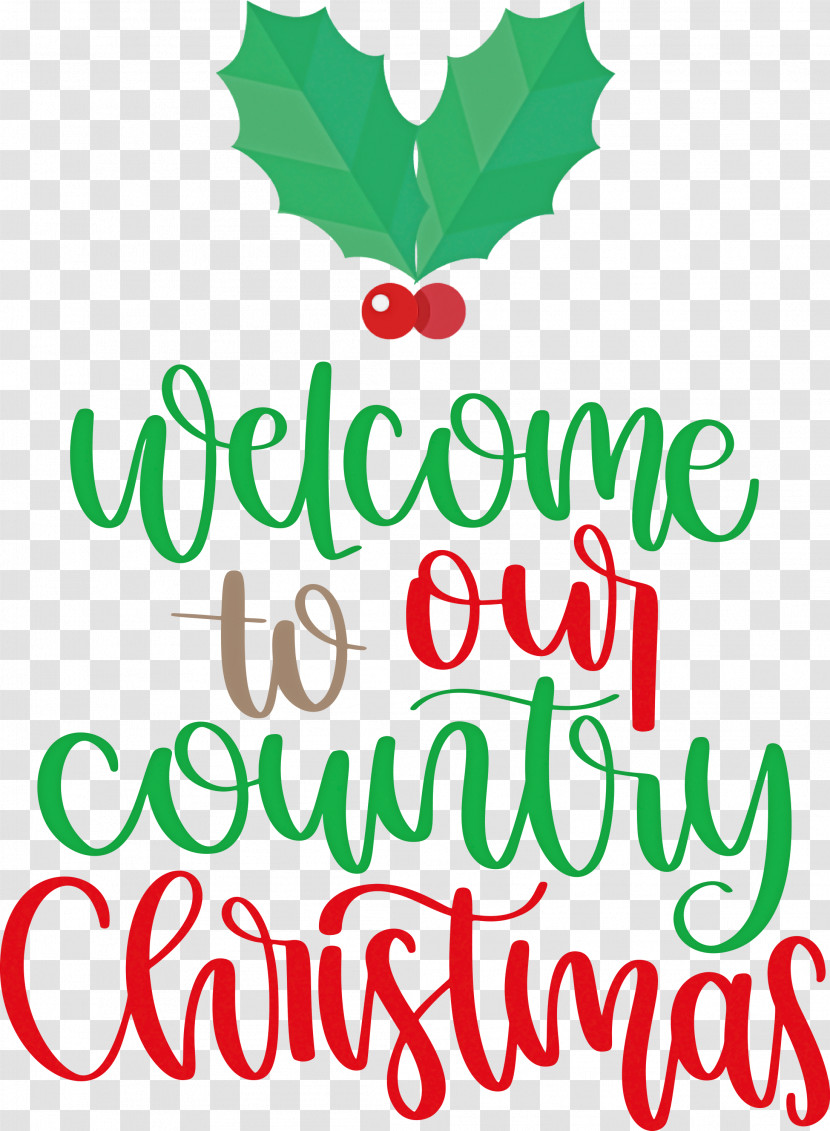 Welcome Christmas Transparent PNG