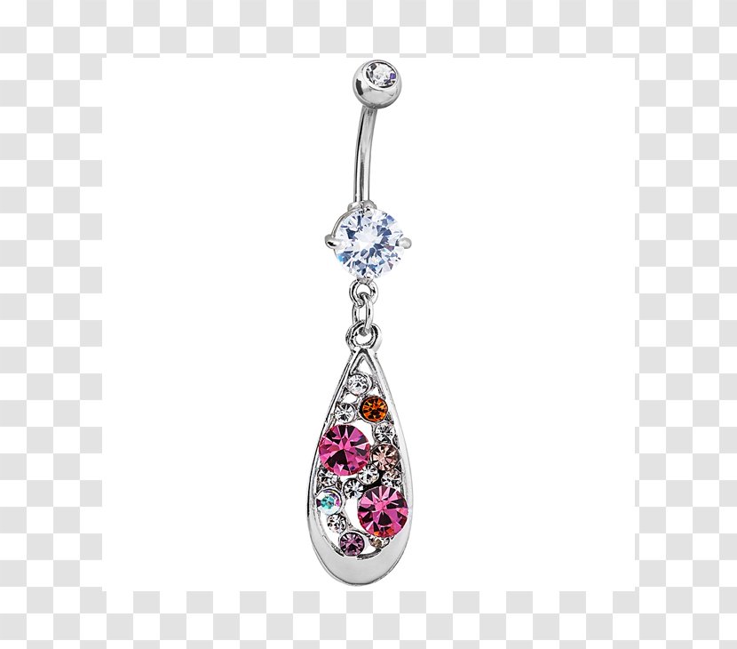 Earring Charms & Pendants Ruby Body Jewellery - Pendant Transparent PNG