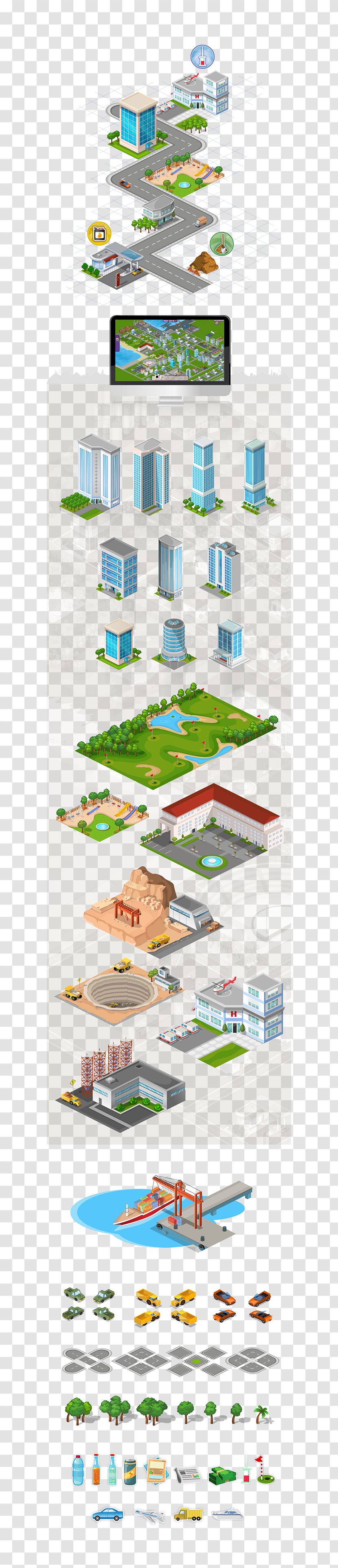 Isometric Graphics In Video Games And Pixel Art Graphic Design - Projection Transparent PNG