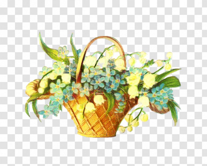 Easter Bunny Basket Clip Art Egg - Bouquet Transparent PNG