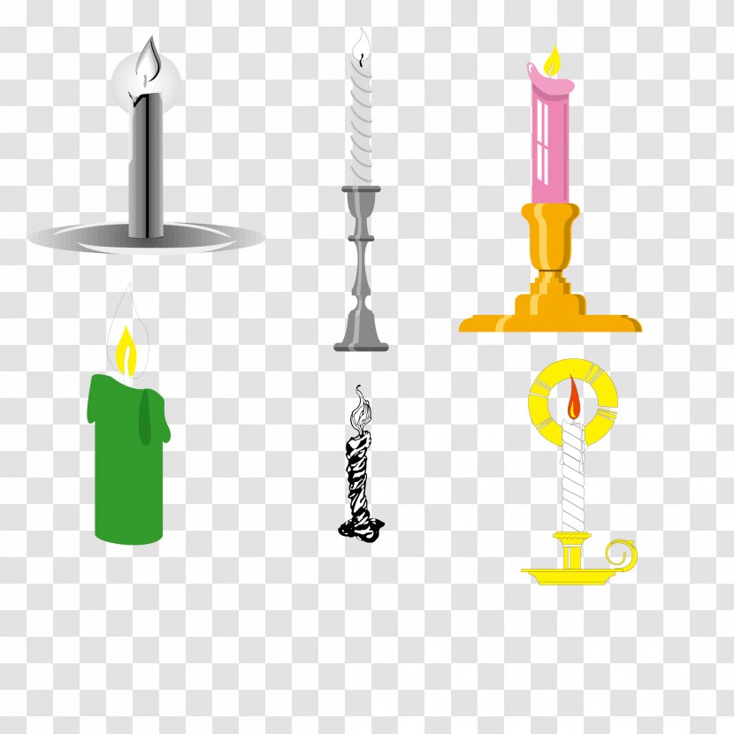Candle Clip Art - Candlestick - Creative Collection Transparent PNG