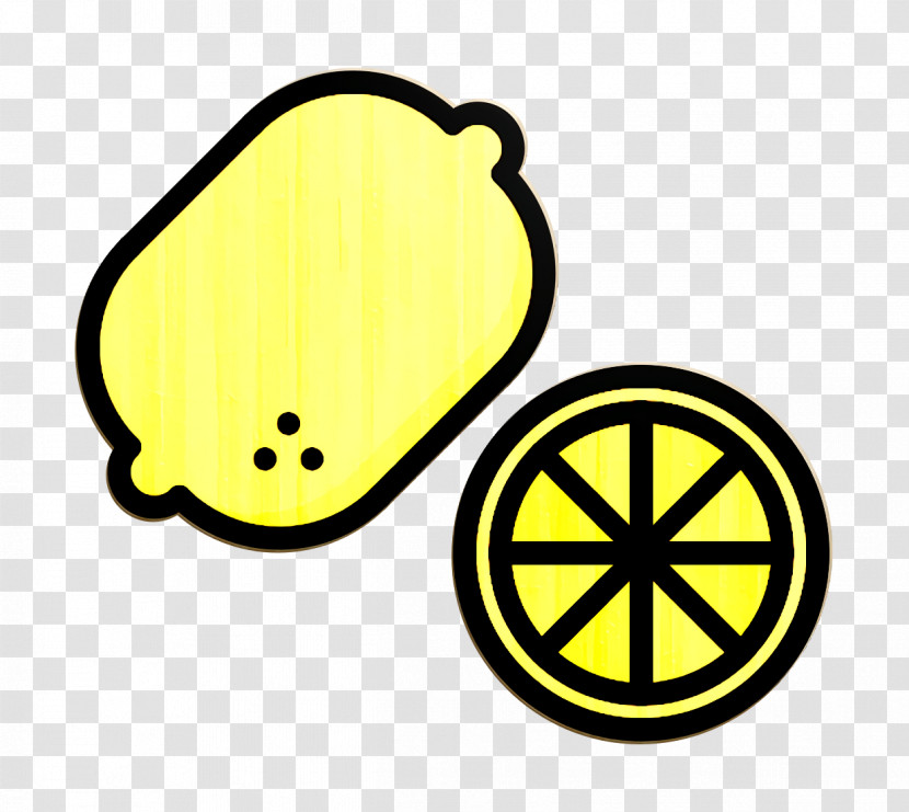Fruits And Vegetables Icon Lemon Icon Transparent PNG