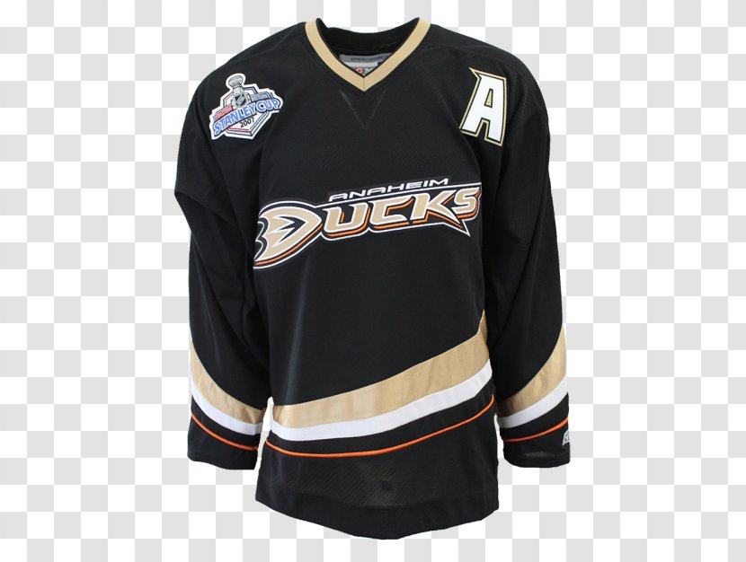 Anaheim Ducks Sports Fan Jersey National Hockey League Ice - Nhl Template Transparent PNG