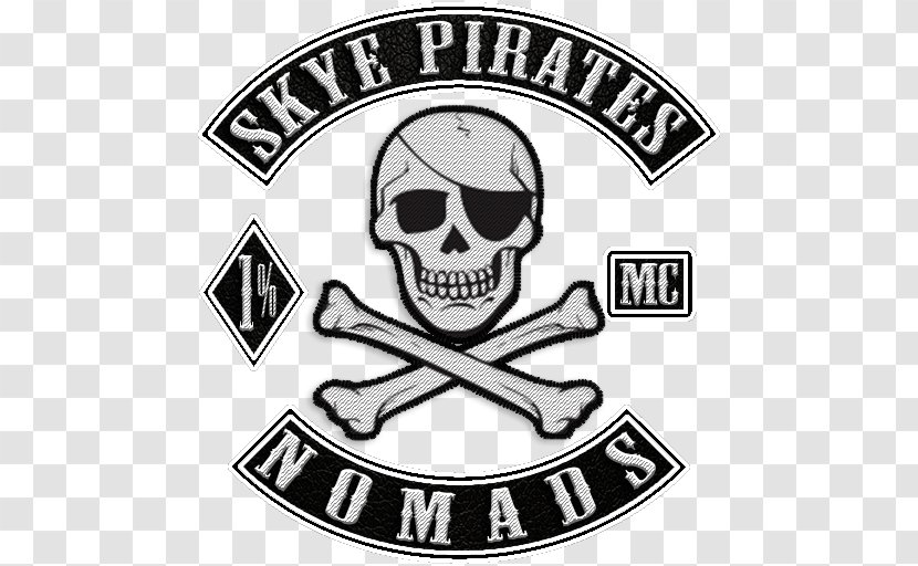 Logo Organization Emblem Brand - Black M - Pirate Patch Transparent PNG