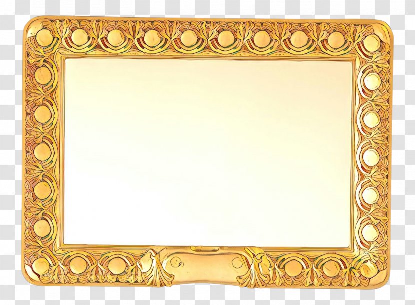 Art Nouveau Frame - Cartoon - Metal Interior Design Transparent PNG