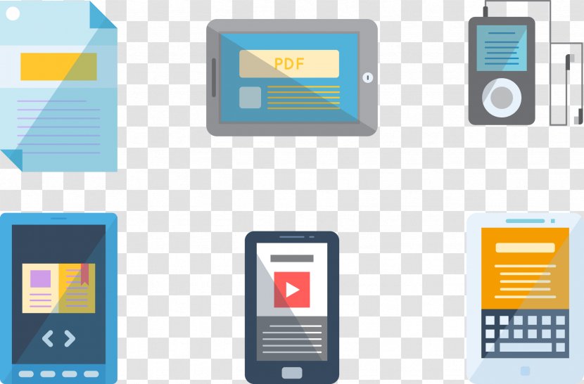 Mobile Phone Device Icon - Pixelation - Vector Transparent PNG
