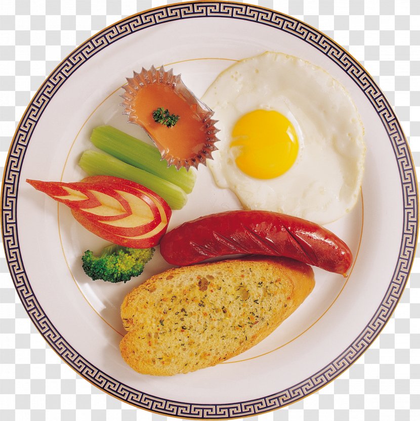 Breakfast Fried Egg Cupcake - Recipe Transparent PNG