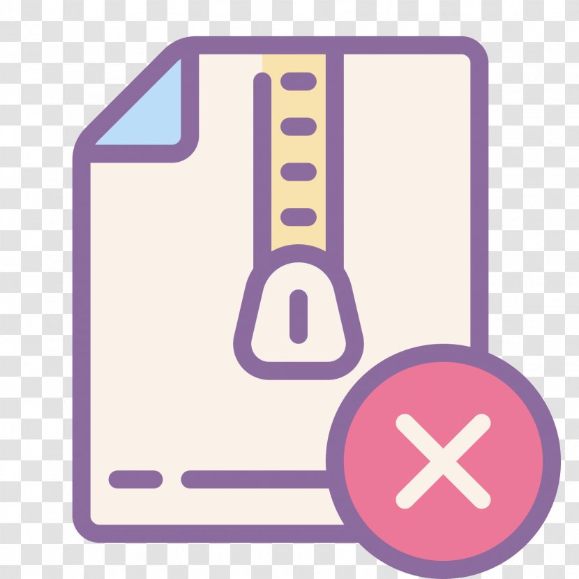 Archive File Download - Computer Software - Delete Image Icon Transparent PNG