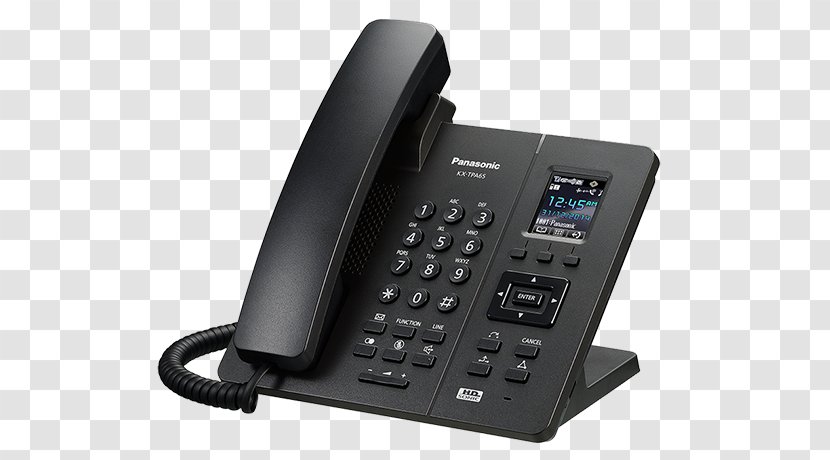 Panasonic KX-TPA65 Hardware/Electronic Digital Enhanced Cordless Telecommunications VoIP Phone Telephone KX-TGP60 - Session Initiation Protocol - Smart City Transparent PNG