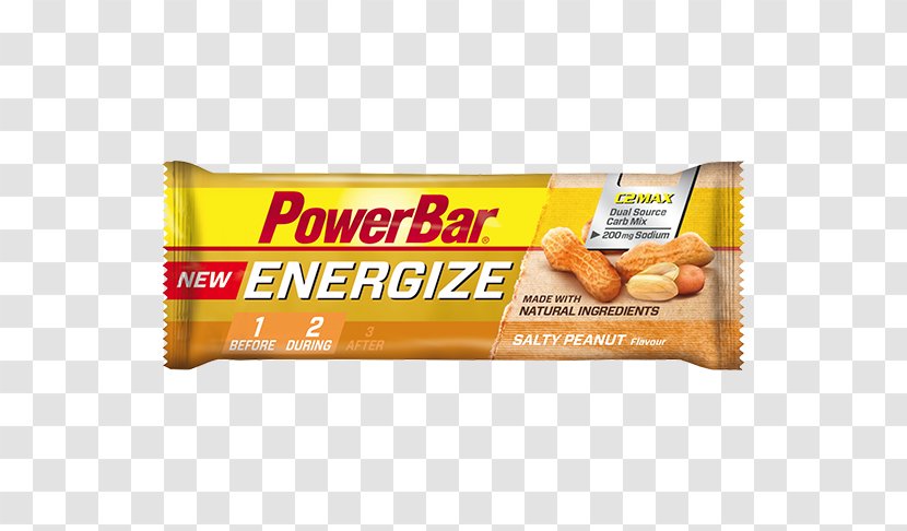Energy Bar PowerBar Protein Carbohydrate - Tropical Almond Transparent PNG