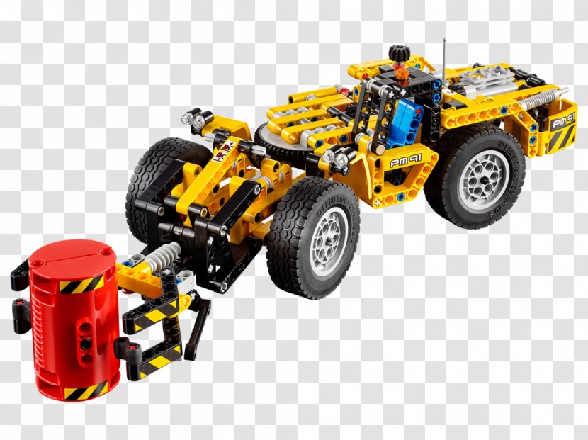 Amazon.com Lego Technic Great Ball Contraption LEGO 42049 Mine Loader - Yellow - Toy Transparent PNG