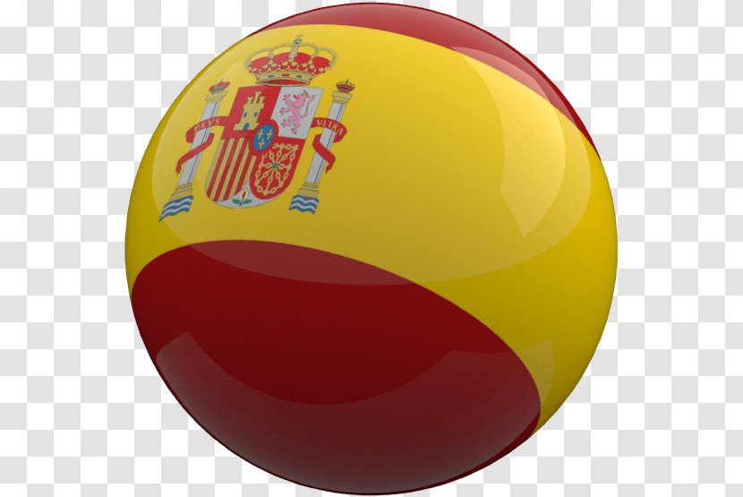 Flag Of Spain Presidente Olegário - Ball Transparent PNG