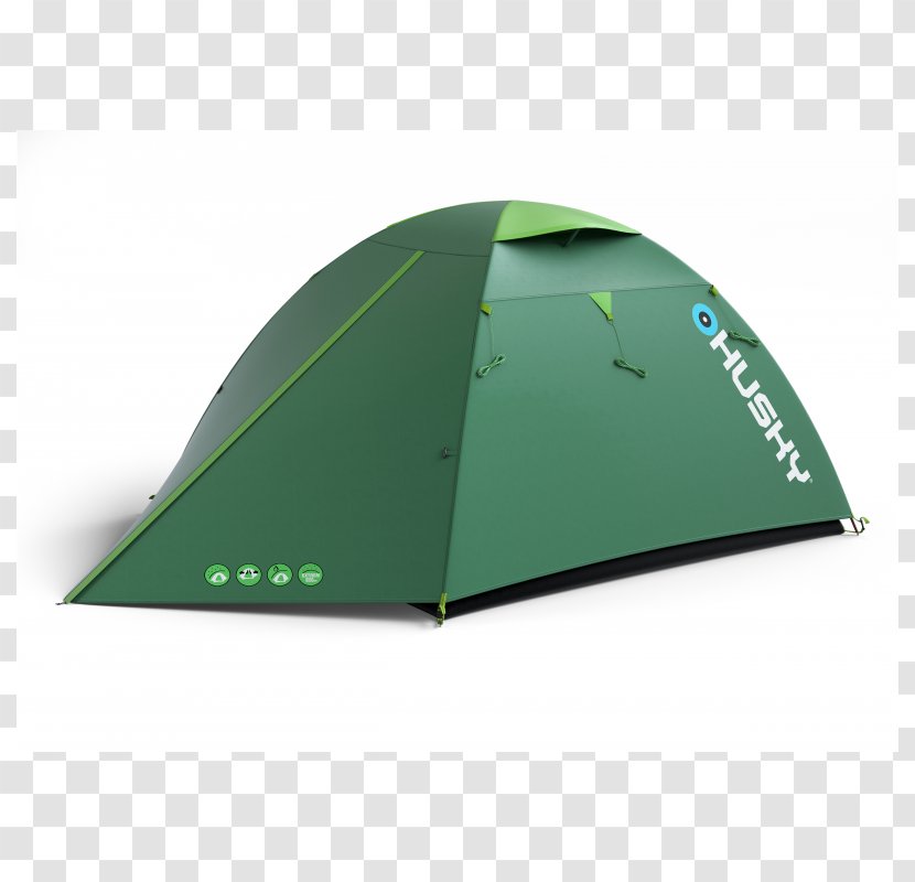 Tent Siberian Husky Outdoor Recreation Camping Campsite - Green Transparent PNG