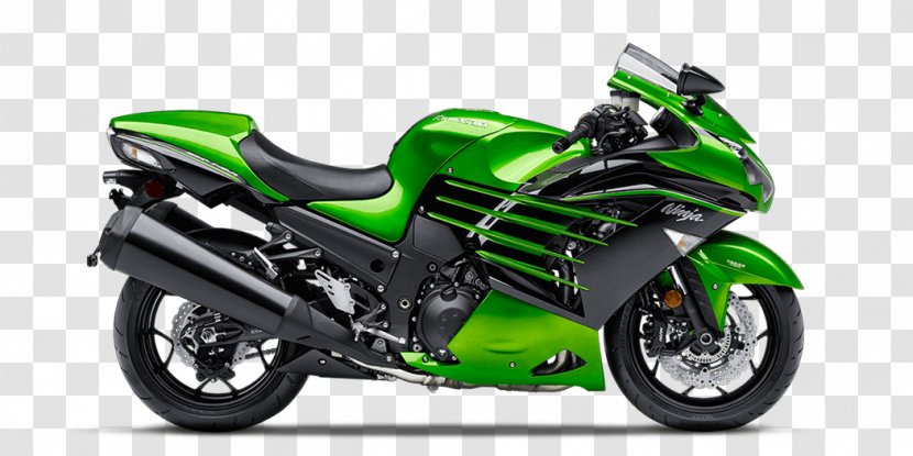 Kawasaki Ninja ZX-14 Motorcycles 300 - Motor Vehicle - Motorcycle Transparent PNG