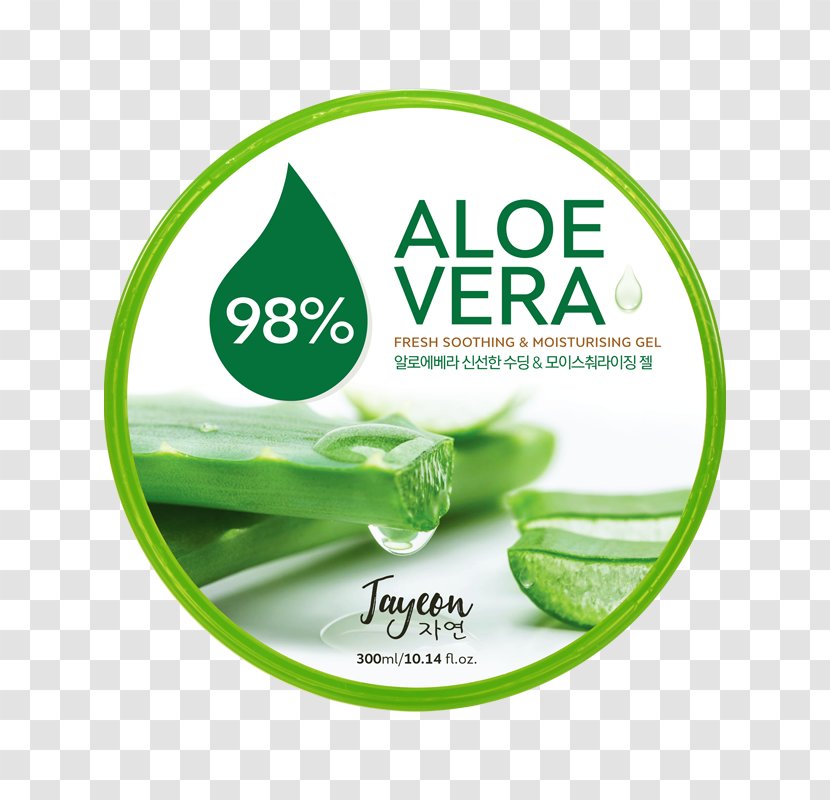 Aloe Vera Gel Image Product - Logo - Nature Republic Transparent PNG