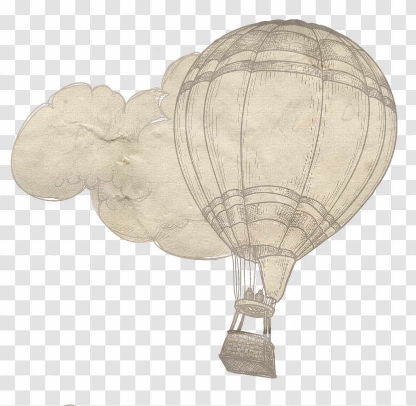 Hot Air Balloon Flight Printmaking - Creativity Transparent PNG