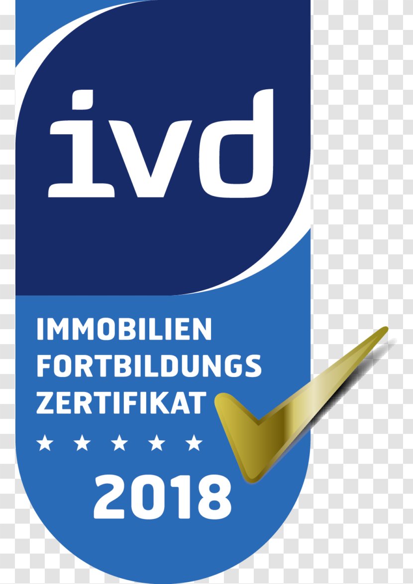 Immobilienverband IVD Estate Agent Real Economics Wertermittlung - Signage - Qualité Transparent PNG