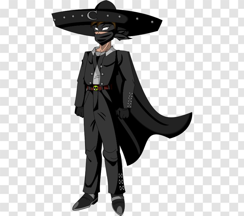 Charro Negro Leyenda Drawing Mexico - Male Transparent PNG