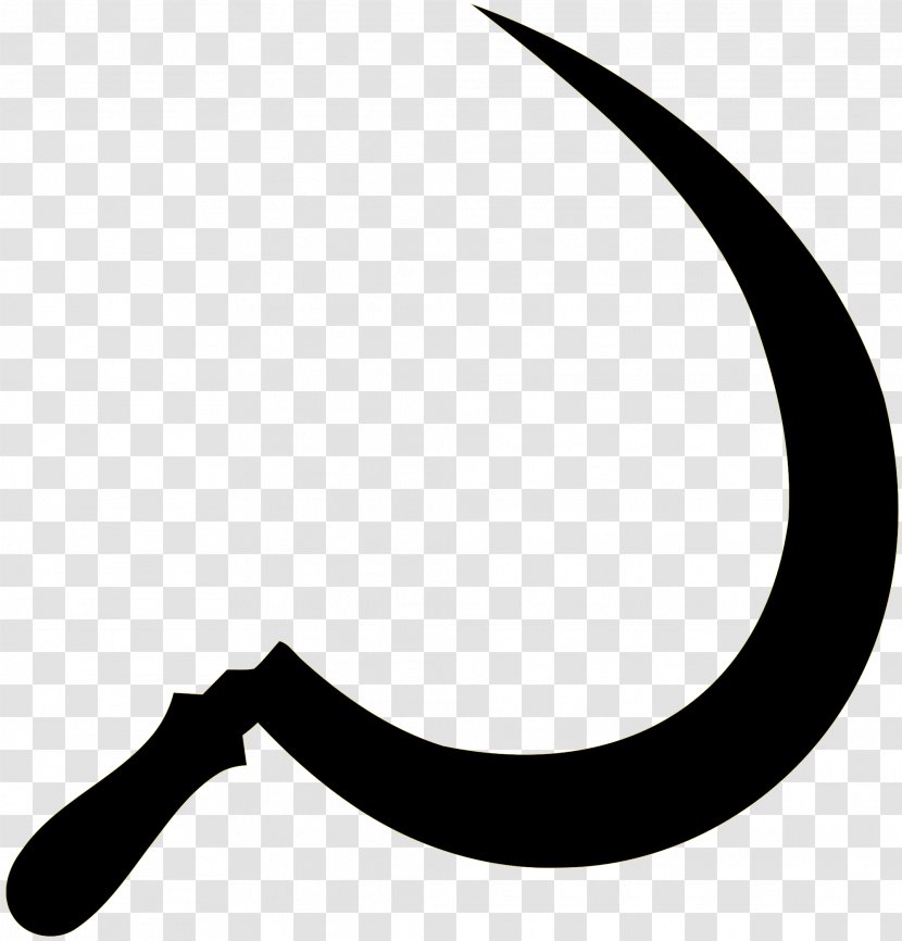 Hammer And Sickle Agriculture Tool - Harvest - Scythe Logo Transparent PNG