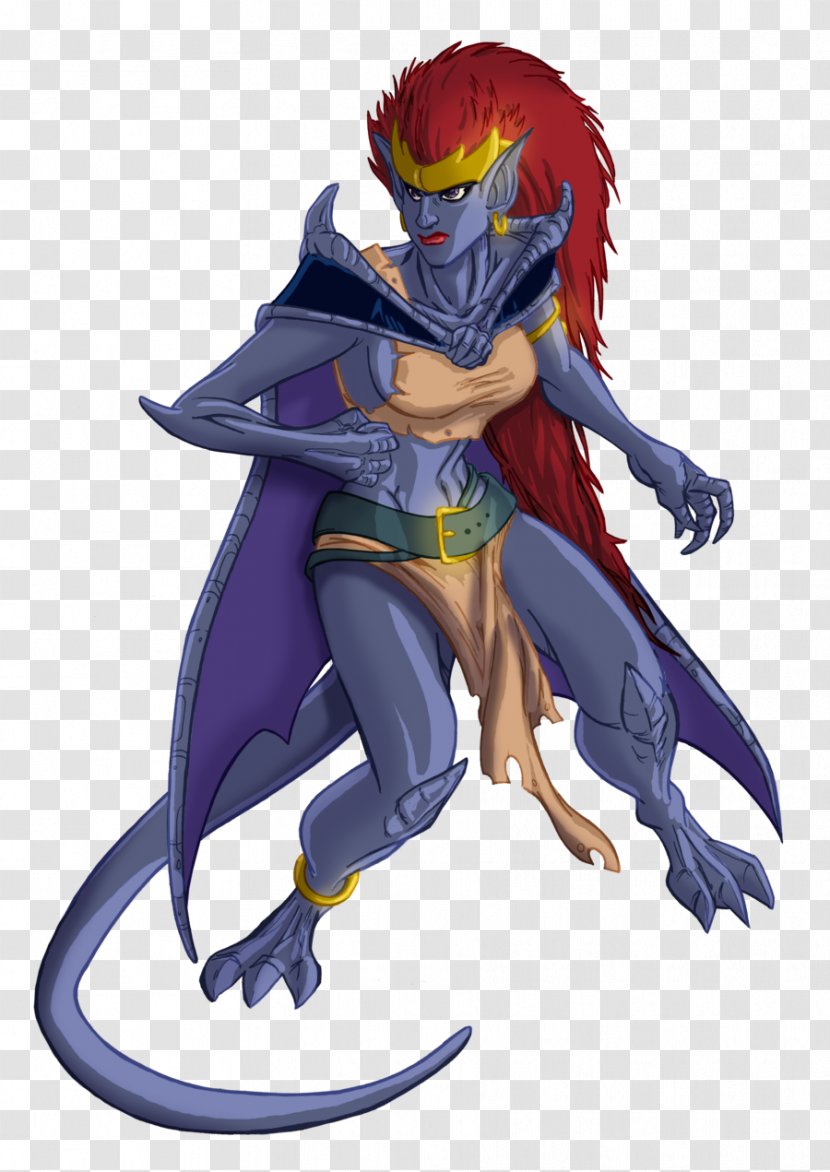 Demona Goliath Angela Elisa Maza Fan Art - Watercolor Transparent PNG